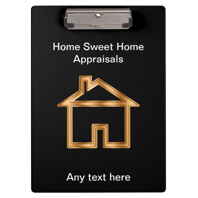 Real Estate Appraiser Custom Clipboard (Front)