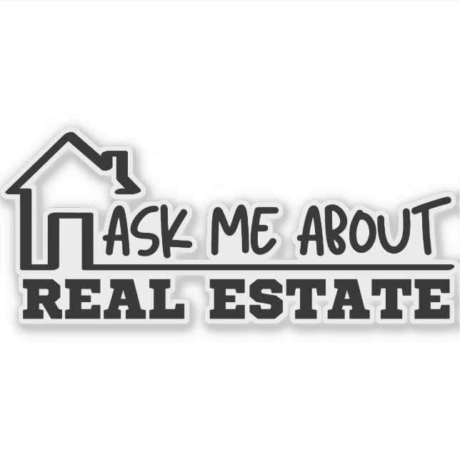 Real Estate - Ask Me About Real Estate  (Front)