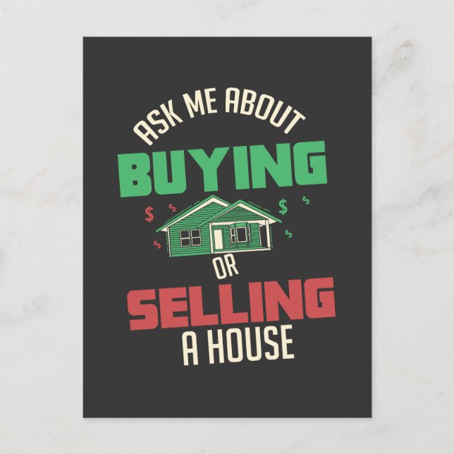 Real Estate - Ask Me Postcard (Front)