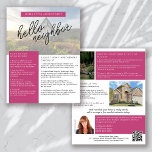 Real Estate August Newsletter Promotional Farming Flyer<br><div class="desc">🏡 This HELLO NEIGHBOR real estate marketing newsletter will raise your brand awareness and generate new leads. The modern design will catch the eye of your potential clients and let them know that you are the friendly, knowledgeable real estate agent. 📝 The template is easy to edit using the personalisation...</div>