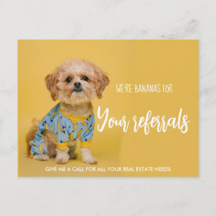 real estate Bananas dog referrals Announcement 