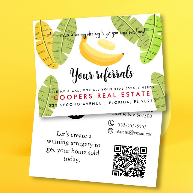 Real Estate Bananas for Referrals Announcement  (Creator Uploaded)