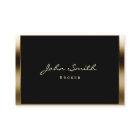 Real Estate Broker Modern Golden Border