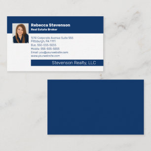 Real Estate Broker Professional Business   Busines Business Card