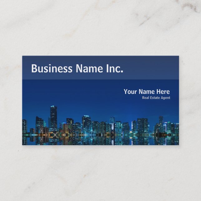 Real Estate Business Card (Front)