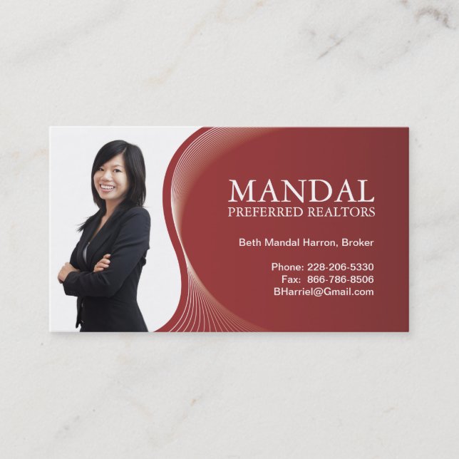 Real Estate Business Card (Front)