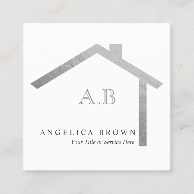 Real Estate Business Card (Front)