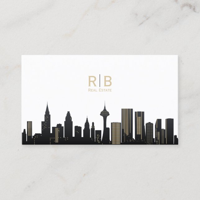 Real Estate Business Card (Front)