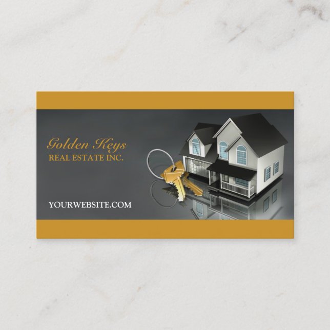 Real Estate Business Card (Front)