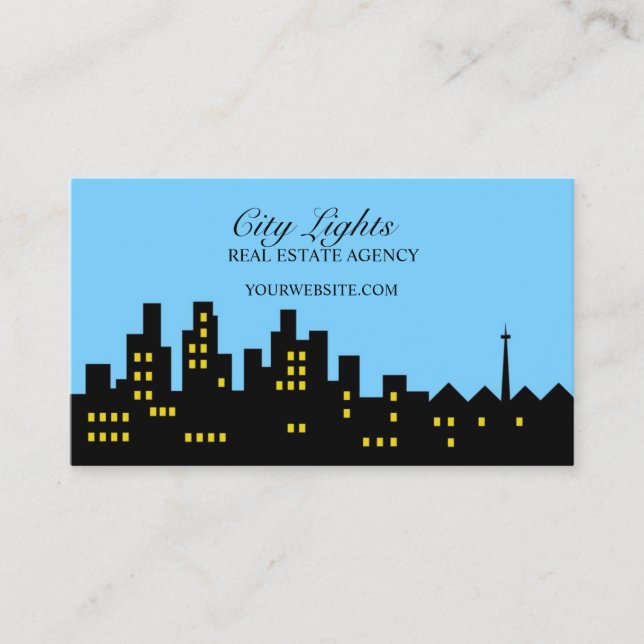 Real Estate Business Card (Front)