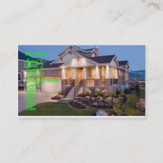 Real Estate Business Card