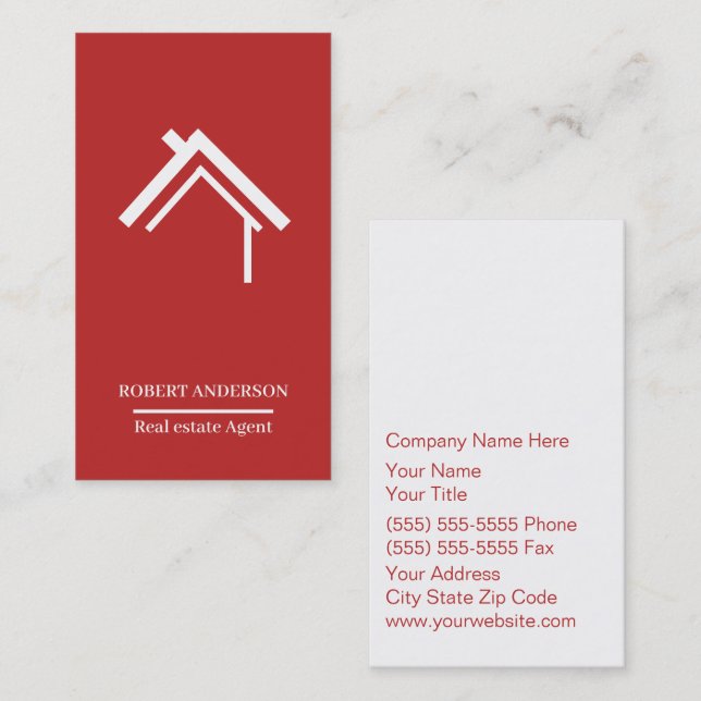 Real Estate Business Card (Front/Back)