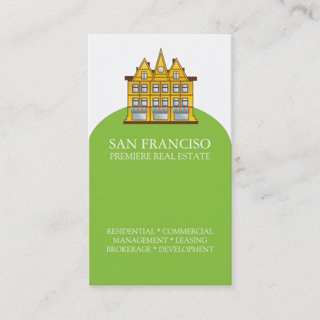 Real Estate Business Card Template (Front)