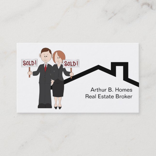 Real Estate Business Cards (Front)