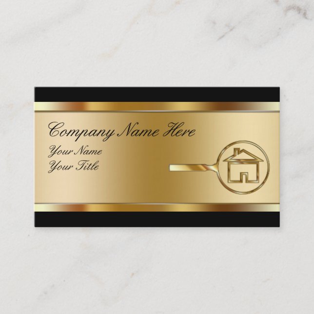 Real Estate Business Cards (Front)