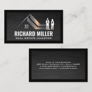 Real Estate   Business Professionals Business Card