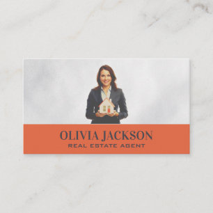 Real Estate Business Woman Business Card