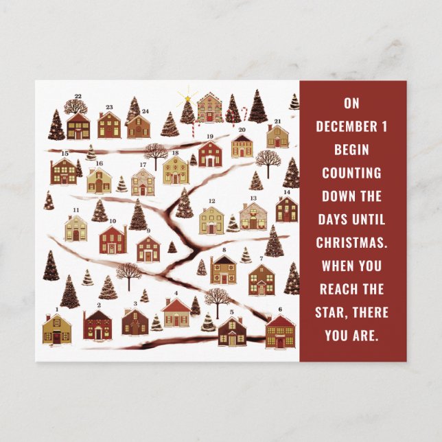 real estate Christmas cards (Front)