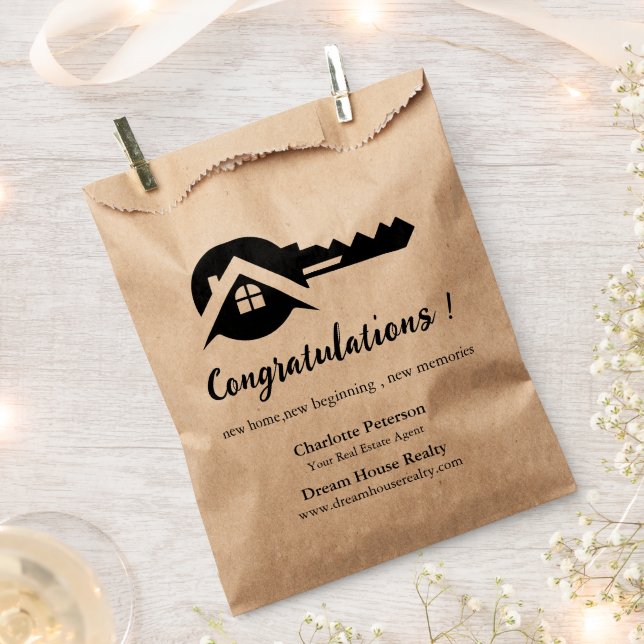 Real Estate Closing Day For Buyer  Favour Bags (Clipped)