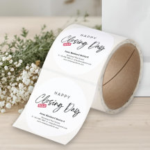 Real Estate Closing Day | Minimalist Budget Roll 