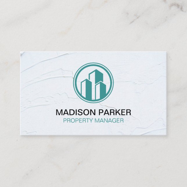 Real Estate | Commercial Private Properties Business Card (Front)