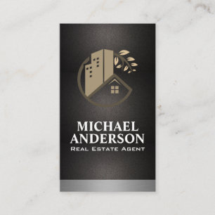 Real Estate Commercial Residential Logo Business Card