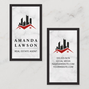 Real Estate Commercial Residential Property Logo Appointment Card