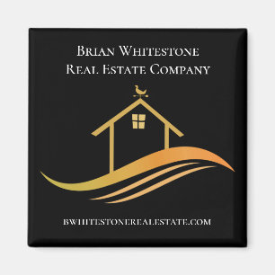 Real Estate Company Chic Custom Marketing Magnet