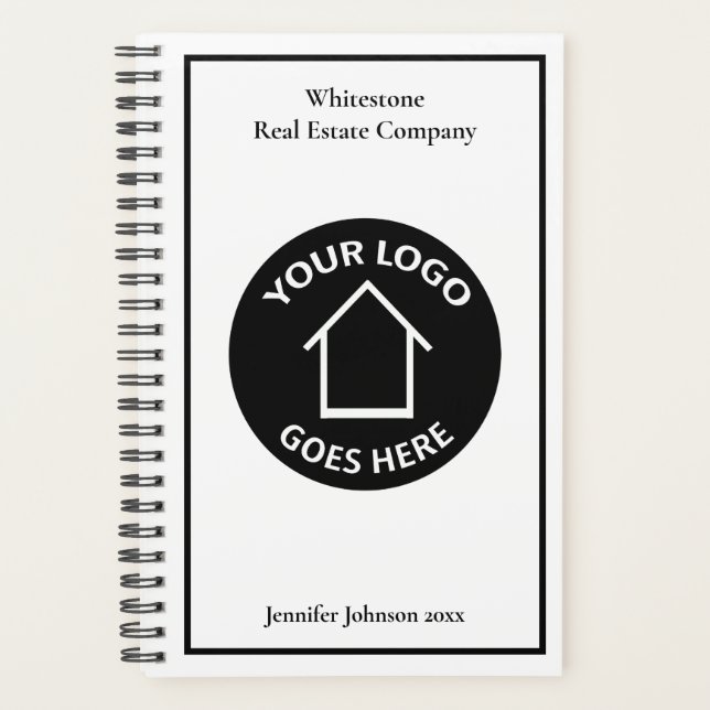 Real Estate Company Custom Logo Realtor 2023 Planner (Front)