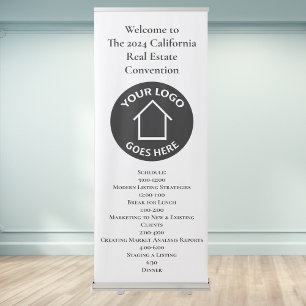 Real Estate Company Customisable Realty Convention Retractable Banner