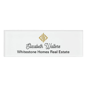 Real Estate Company Customised Business Name Tag