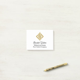Real Estate Company Customised Business Post-it Notes