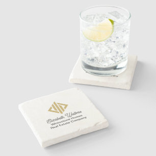 Real Estate Company Customised Business Stone Coaster