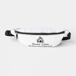 Real Estate Company Customised Realtor Logo Bum Bags