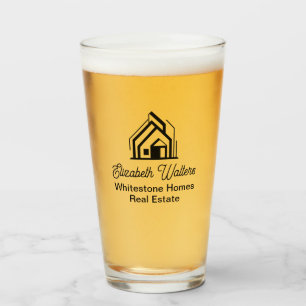 Real Estate Company Customized Realtor Logo Glass