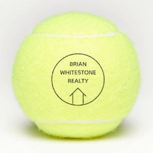 Real Estate Company Modern Custom Marketing Tennis Balls
