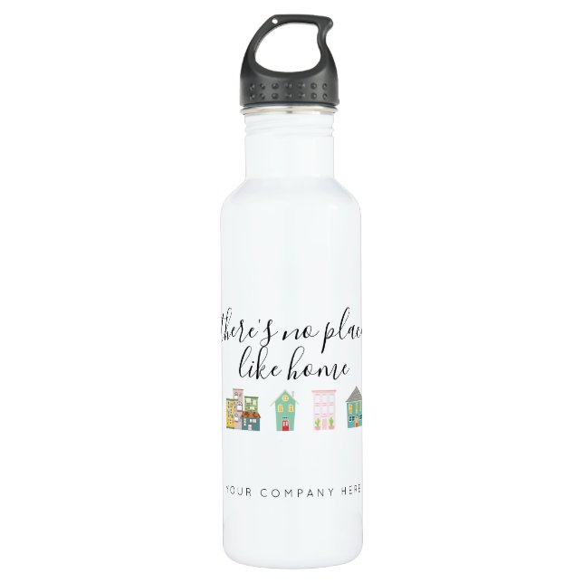 Real Estate Company Promotional    710 Ml Water Bottle (Front)