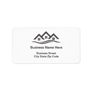 Real Estate Construction Business Address Labels