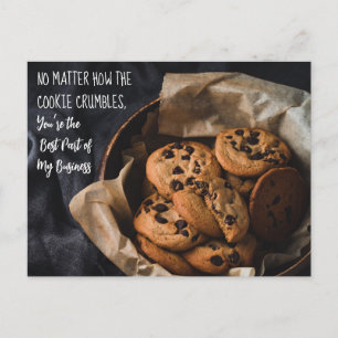 real estate COOKIE referrals marketing mailer Announcement Postcard