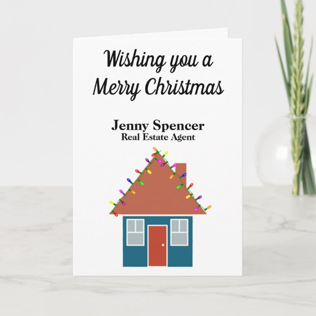 Real Estate Corporate Christmas Card (Front)