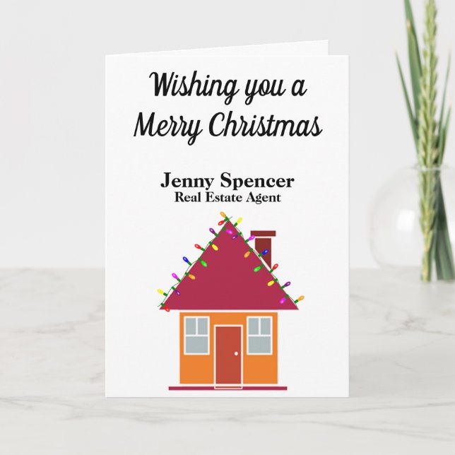 Real Estate Corporate Christmas Card (Front)