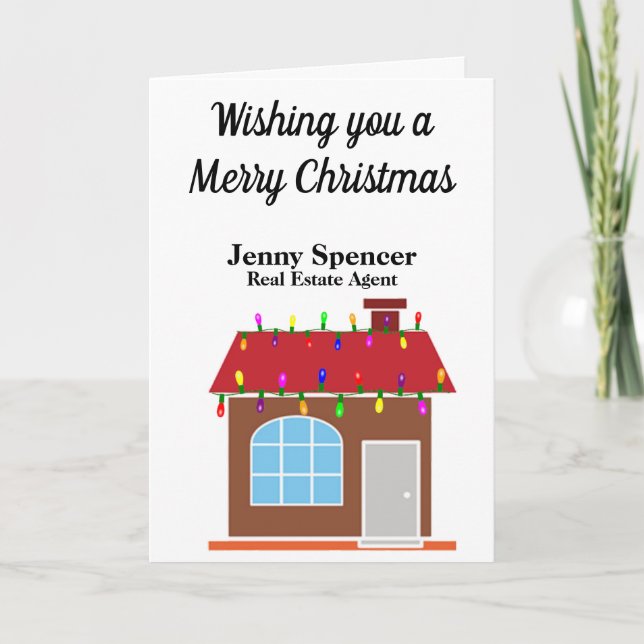 Real Estate Corporate Christmas Card (Front)