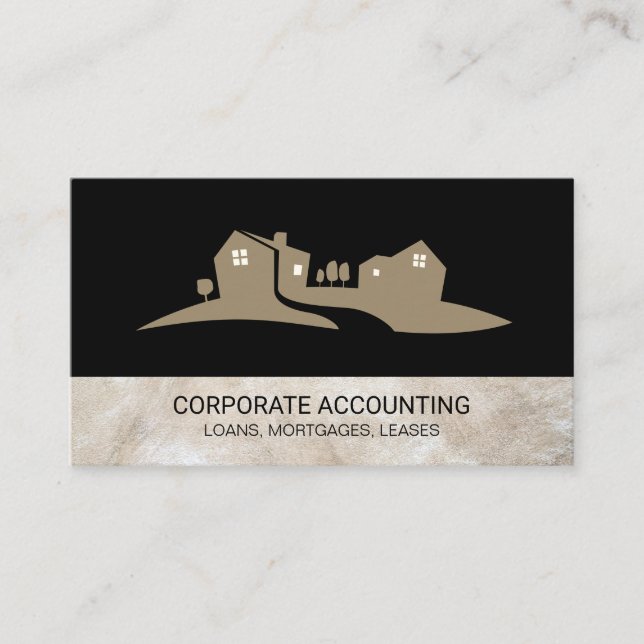 Real Estate | Corporate | Investments | Broker Business Card (Front)
