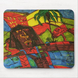 real estate crash mouse mat