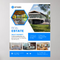 Real Estate Custom Editable Poster