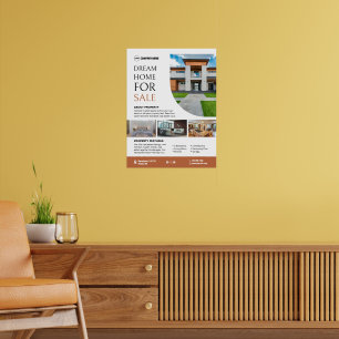 Real Estate Custom Poster