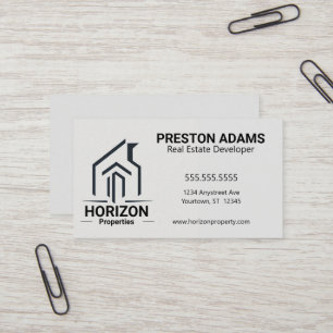Real Estate Developers Property Developers Business Card