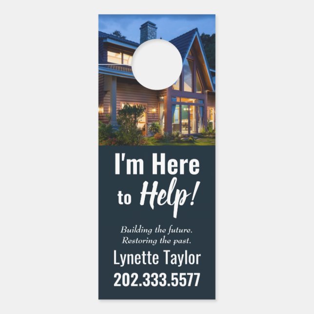Real Estate Door Hanger (Front)