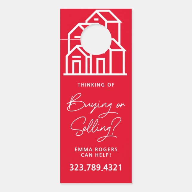 Real Estate Door Hanger (Front)