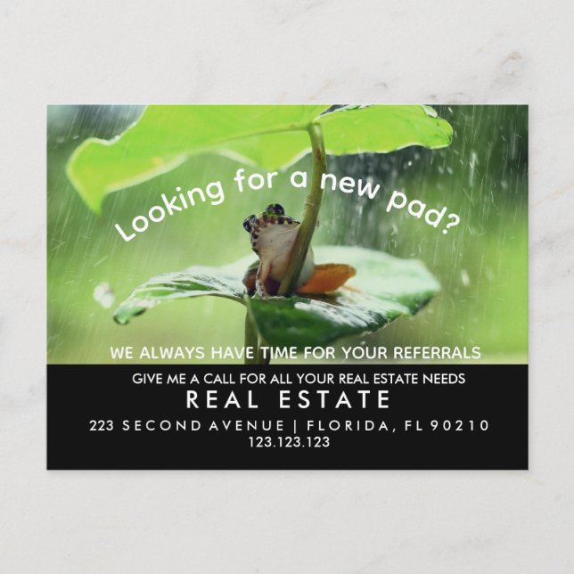 real estate Dream Home Announcement new pad (Front)